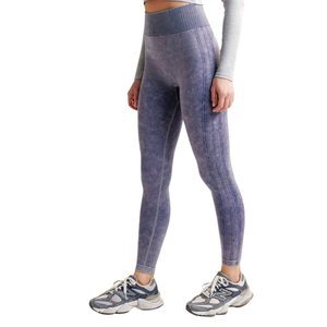 High Quality Women's Quick Dry <b>Compression</b> <b>Leggings</b> Stretchy Soft Training Custom Color Logo Made of Mesh Fabric Plus Size - Product Image 5