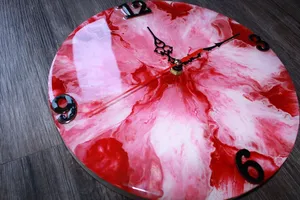 Excellent Quality Resin <b>Wall</b> <b>Clock</b> Modern Minimalist <b>Wall</b> <b>Clock</b> Durable and Stylish for <b>Living</b> <b>Room</b> Bedroom at Affordable Price - Product Image 2