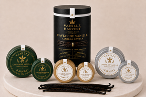Vanille Harvest <b>Vanilla</b> <b>Beans</b> Caviar 1kg Dried Premium Quality Ready to Use Madagascar Origin Tin 24 Months Shelf Life - Product Image 5