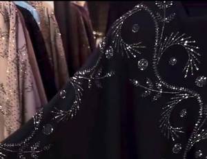 เสื้อผ้ามุสลิมแบบดั้งเดิมสำหรับผู้หญิงหรูหราสุภาพเรียบร้อยแบบอิสลามชุดคาฟตันอาบายาสไตล์เป็นทางการดูไบ - Product Image 3