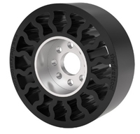 Rueda Gecko TM Serie 5613 (Diámetro de 72 mm, Diámetro Interior de 14 mm) para Robots STEM REV WCP FTC FRC