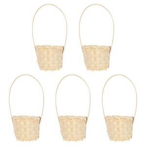 ตะกร้าไม้ไผ่สานมือสไตล์เวียดนามสำหรับจัดระเบียบและปรับปรุงของตกแต่งบ้านที่เก็บผลไม้จากเวียดนาม - Product Image 2