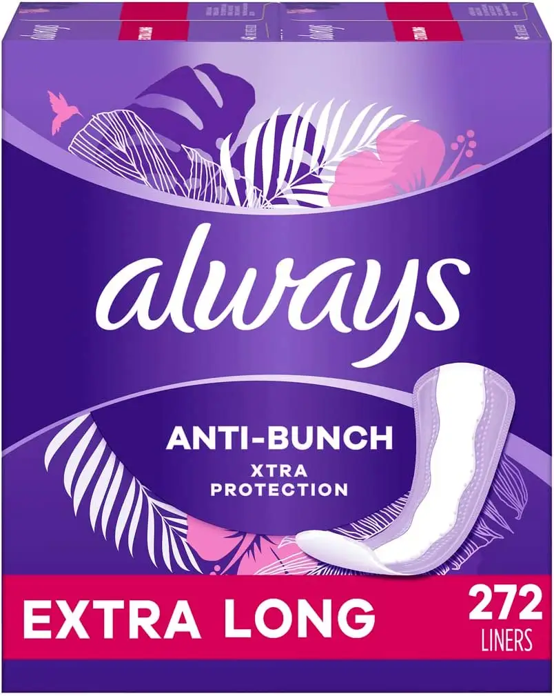 Immer Anti-Bunch Xtra-Schutz, Slip einlagen für Frauen, leichte Saugfähig keit, extra langes Bein, Multi pack, Leak guard Rapid dry