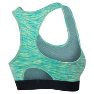 High Support Women's Yoga <b>Sports</b> <b>Bra</b> Comfortable Breathable Plus Size Lightweight Four-Way Stretch <b>Racerback</b> Front Logo Anti-UV - Product Image 2