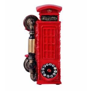 Phonebooth Résine Léger Contemporain Table Top Accent Élégant Salon Décor À La Maison Accessoire - Product Image 4