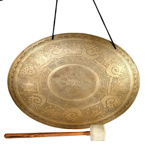 Cérémonial Gong Tibétain Gong Gongs faits à la main pour les prières religieuses Thérapie par le son Yoga Méditation au prix de gros bon marché - Product Image 5
