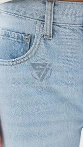 New Fashion <b>Women's</b> High Waist Straight Breathable Eco-Friendly <b>Stretch</b> Denim <b>Jeans</b> Zipper Embroidered Vintage Streetwear Trendy - Product Image 5