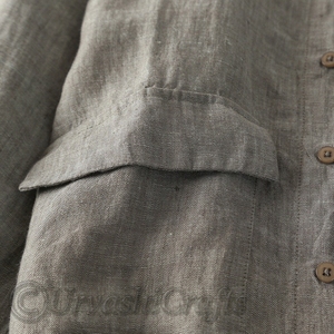 Mode de vacances Chemise en flanelle à carreaux personnalisée Vêtements pour hommes Chemises à carreaux surdimensionnées Plus de haute qualité pour chemises décontractées pour hommes - Product Image 5