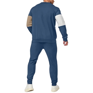 Vêtements de sport décontractés pour hommes sur mesure, imprimés en 3D personnalisés, pantalons de survêtement à manches longues, unis, pour les saisons printemps, automne et hiver - Product Image 3