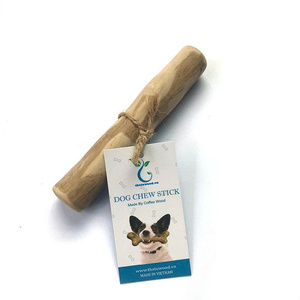 Juguetes naturales para masticar perros de madera de café, suministro al por mayor por un fabricante vietnamita de confianza - Product Image 6