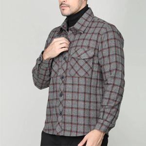 Veste chemise à capuche femme Veste en jean légère avec doublure polaire et style boutonné pour un usage quotidien - Product Image 3