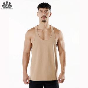 Chaleco Deportivo Personalizado al por Mayor, Tejido de Punto, 100% Algodón, Informal, Transpirable, Ecológico, para Gimnasio, Fitness, Ejercicio, Musculación - Product Image 1