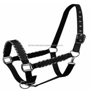 Collar de cabeza de caballo personalizado, alta calidad, práctico, ligero, de nailon, con hardware ajustable, venta al por mayor - Product Image 2