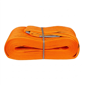 Eslinga de Poliéster Naranja Provina de Alta Capacidad de Carga, 10-12 Toneladas, Factor de Seguridad 8:1, Ajustable, Alta Resistencia, 2 Ojos de Anclaje - Product Image 2