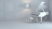 Support de piano rétroéclairé en quartz, fabriqué à partir de pierres précieuses de qualité supérieure et de marbre pour le comptoir
