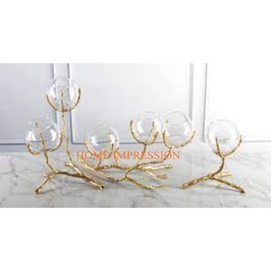 Living Room Decorative Accents Flower <b>Vases</b> <b>Set</b> of 2 Aluminum Material Flower Table Accessories <b>Vases</b> and Pots Competitive Price - Product Image 6