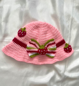 Sombrero de Ganchillo Estilo Europeo Americano Unisex, Protección Solar Diaria para Fiestas al Aire Libre, para Niños y Adultos en Verano - Product Image 6