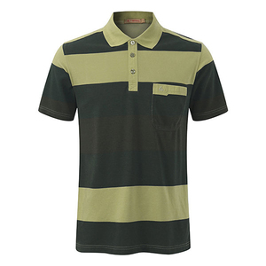 เสื้อโปโลของผู้ชายเสื้อกอล์ฟพิมพ์ลาย - Product Image 1