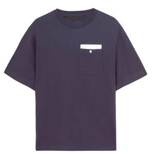 T-SHIRT EN JERSEY DE COTON AVEC LOGO - Product Image 1