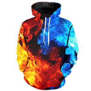 Nouveau à la mode Sublimation sweat à capuche surdimensionné hommes grande taille de haute qualité sublimation personnalisée logo personnalisé sweats à capuche par sublimation - Product Image 6