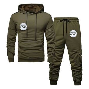 Conjunto Deportivo Personalizado con Capucha para Hombre, Sudadera con Cremallera, Ropa Deportiva Informal para Entrenamiento - Product Image 4