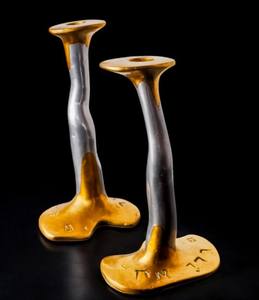 Bougeoir en métal de décoration de table Bougeoirs décoratifs modernes pour la maison, l'hôtel, le mariage et la table - Product Image 3