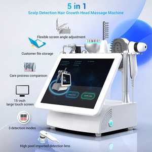 Best Quality New Type Desktop Hair Growth Head <b>Scalp</b> Massager <b>Brush</b> USB Oxygen Spray <b>Scalp</b> Skin Analysis Machine 5 En 1 - Product Image 6