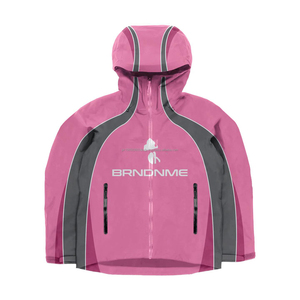 Chaquetas Personalizadas de Alta Calidad para Hombre, Estilo Urbano, Cortavientos, con Cierre Frontal, Bloques de Color, Ribetes Elásticos, 100% Nailon - Product Image 5