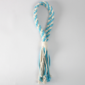 Jouet à tirer en coton naturel pour chiens, favorise la force de la mâchoire et des habitudes de mastication saines, fournisseur vietnamien durable - Product Image 3