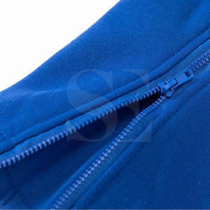 Chándal de hombre al por mayor de alta calidad bordado personalizado de algodón liso conjunto de chándal para uso en invierno - Product Image 6