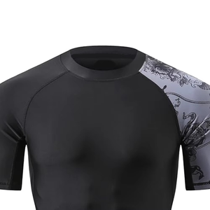 T-shirts Rashguard Homme MMA Personnalisés 2026 – Nouvelle Collection Respirante, Durable et de Qualité Supérieure – Manches Longues en Polyester/Spandex pour la Gym - Product Image 6