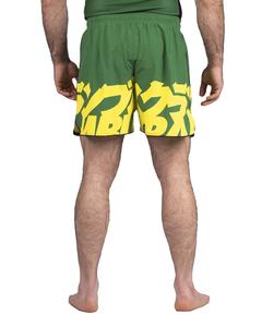 กางเกงศิลปะการต่อสู้แบบผสมพิมพ์ลายดิจิทัลแบบหดสำหรับผู้ใหญ่กางเกงขาสั้น MMA แบบสั่งทำตามสั่งสไตล์ใหม่ - Product Image 1