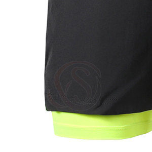 Pantalones Cortos Deportivos de Lona de Alta Calidad para Hombre, 4-5 Pulgadas de Entrepierna, Secado Rápido, Transpirables, Cintura Elástica, Estilo Urbano, Sólidos - Product Image 6