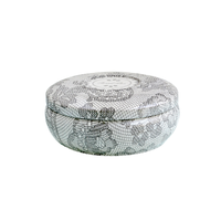 Velas Aromáticas de Lujo en Lata Personalizadas, Cera de Palma, Cilindro, Marca Privada, Decoración para el Hogar, Regalo de Vietnam, Navidad, Año Nuevo, Bodas