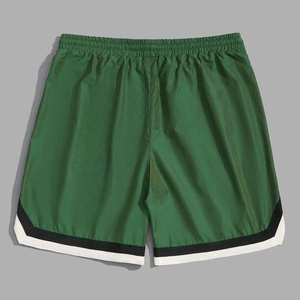 <b>Men</b> Drawstring Waist Striped Trim Cartoon <b>Patch</b> Biker Baseball <b>Shorts</b> <b>Men's</b> Summer Casual Fashion Beach Swim Sports <b>men's</b> <b>shorts</b> - Product Image 4