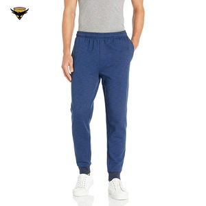 Suministro directo de fábrica, pantalones de Jogger ligeros de algodón 100% para hombre, diseño de logotipo personalizado, transpirable, ecológico, aspecto lavado recto - Product Image 4