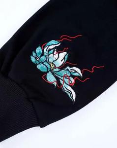 Sudaderas con Capucha para Hombre, Bordado de Dragón, Estilo Urbano, Logotipo Personalizado OEM, Sudaderas Casuales de Alta Calidad para Hombre - Product Image 4