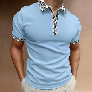 T-shirts pour hommes de haute qualité, nouveaux, décontractés, unis, avec logo personnalisé, 100 % coton, manches courtes, anti-plis, séchage rapide - Product Image 2