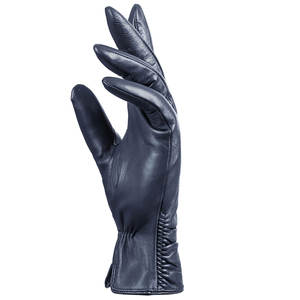 Gants en cuir tendance pour femmes Nouveauté Logo personnalisé Haute qualité Vêtements professionnels Gants en cuir tendance pour femmes - Product Image 3