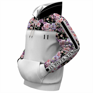 Sudadera con capucha impresa en 3D personalizada Unisex de alta calidad 100% poliéster sublimado diseñador hombres sobreimpresión - Product Image 3