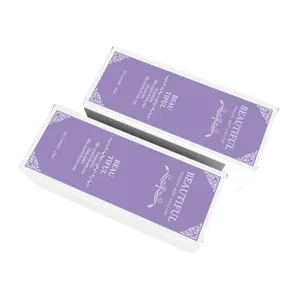 Wholesale Customized Luxury Folding Box Environmental Protection Cosmetic Set Box Health Products Ivory White Card Box
