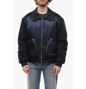 Prix de gros personnalisé, nouvelle mode, blouson aviateur en nylon pour le baseball et l'hiver pour hommes, blouson aviateur à doublure imprimée personnalisée - Product Image 6