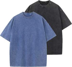 Camiseta Holgada y Transpirable para Hombre, Estilo Urbano Contemporáneo, Tejido Cómodo, Suministro Directo de Fábrica - Product Image 1