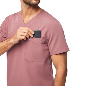 Uniformes médicos de operación antimicrobianos unisex de alta calidad OEM disponibles al por mayor para hospitales - Product Image 4