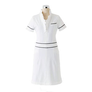 Vestido Fiona Talla 11 (LL) Estilo Cómodo para Oficina en Blanco y Negro - Product Image 1