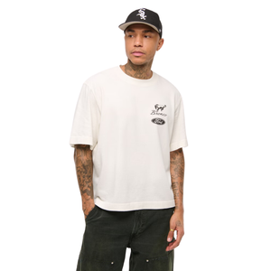 Vente de gros T-shirt streetwear personnalisé pour homme, tissu en jersey, sérigraphie graphique style décontracté avec logo personnalisé - Product Image 3