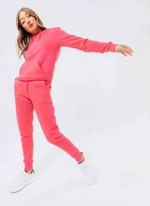 Survêtements à sublimation OEM pour femmes Superbes survêtements pour femmes à la mode pour femmes Sweat à capuche zippé et pantalon avec logo personnalisé 2 vêtements - Product Image 2