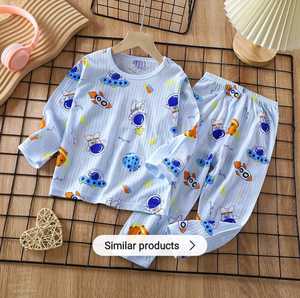 Conjunto de conjunto, sudadera y mallas con estampado para niña, Top informal de manga larga, ropa ligera y fina para chico para primavera y otoño, ropa para exteriores - Product Image 3