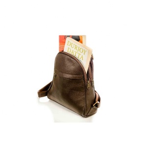 Crunch Leather Backpack Brown Leather Bags School Bag Handmade Genuine Leather Unisex Backpack Rucksack Bag - Product Image 4