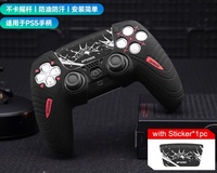 Fundas Protectoras de Silicona Jemdo para PS5, Cubierta de Silicona para Mando de PS5, Agarre Antideslizante y Antitranspirante, Accesorios de Juego